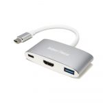 Type-C to HDMI + USB 3.0 + PD MultiPort Hub(IFCPL204)