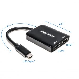 Type-C to Dual HDMI Active Adapter (IFCPL217)