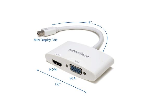 Mini Display Port to HDMI + VGA