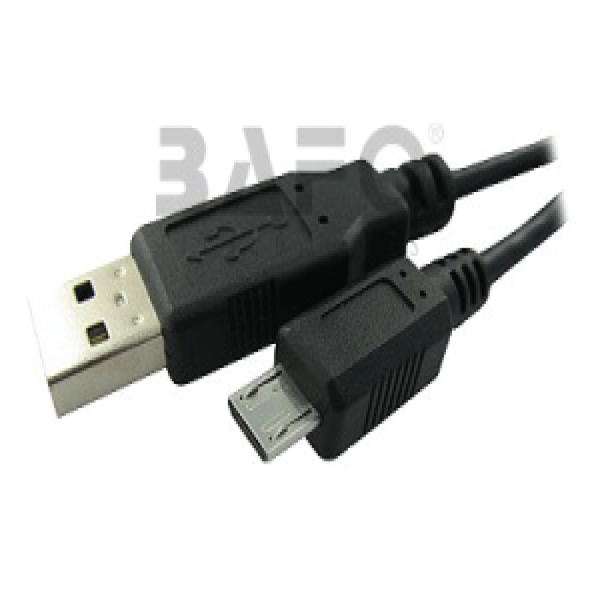 BPS172PB BAFO USB2.0 A Male to Micro USB Male 5 PIN 1 Meter