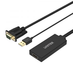 UT-133 VGA to HDMI Adapter (Audio) Y-8711
