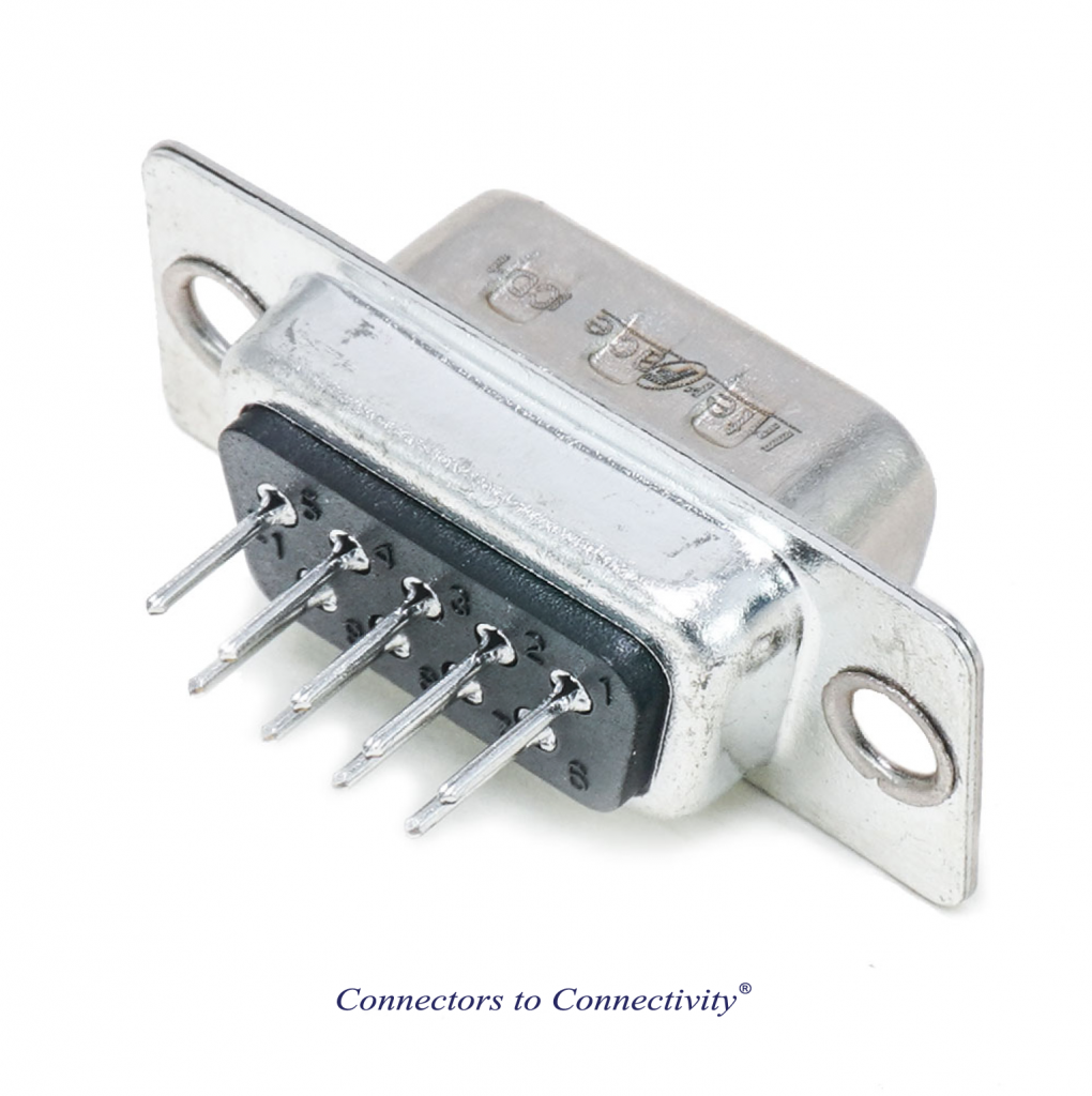 D Sub Male Pcb Solder Type Straight By Interface® 2535