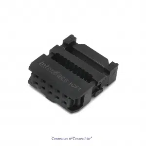2.54mm IDC Socket w/ Strain Relief